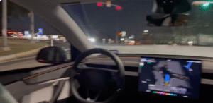 Tesla's robotaxi service is completely driver-less, although initially a safety monitoring employee is present in each vehicle